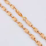 Cadena Rustica Corona 14.55g / 26 in / 5mm Oro Rosa 18K
