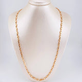 Cadena Rustica Corona 14.55g / 26 in / 5mm Oro Rosa 18K