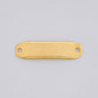 Herraje Placa Octagonal 0.5g / 1 in Oro Amarillo 18K
