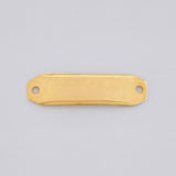 Herraje Placa Octagonal 0.5g / 1 in Oro Amarillo 18K
