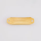 Charm Octagonal Plate 0.5g / 1 in 18K Yellow Gold