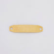 Herraje Placa Octagonal 0.35g / 3/4 in Oro Amarillo 18K