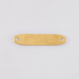 Herraje Placa Octagonal 0.35g / 3/4 in Oro Amarillo 18K