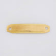 Charm Octagonal Plate 0.35g / 3/4 in 18K Yellow Gold
