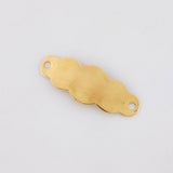 Charm Cloud Plate 0.5g / 3/4 in 18K Yellow Gold