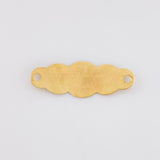Herraje Placa Nube 0.5g / 3/4 in Oro Amarillo 18K