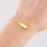 Herraje Placa Nube Ángel de la Guarda 0.5g / 1 in Oro Amarillo 18K