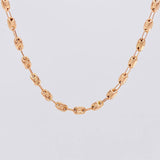 Cadena Rustica Tornillo 9.55g / 26 in / 3.6mm Oro Rosa 18K