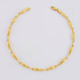 Bracelet Rustic Link 3.95g / 8 1/2 in / 3.3mm Yellow Gold 18K
