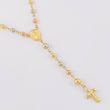 Rosario Virgen Milagrosa 8.55g / 22 in / 4mm Tres Oros 18K