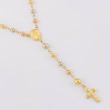 Rosario Virgen Milagrosa 8.55g / 22 in / 4mm Tres Oros 18K