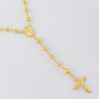 Rosario Virgen Milagrosa 12.25g / 24 in / 5mm Oro Amarillo 18K