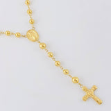 Rosario Virgen Milagrosa 12.25g / 24 in / 5mm Oro Amarillo 18K