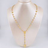 Rosario Virgen Milagrosa 12.05g / 24 in / 5mm Tres Oros 18K