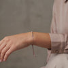 Nude Bracelet Beads 3mm 3 Pcs Polished 18K Yellow Gold (A.C)