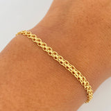 Bismark Bracelet 4.15gr / 18.7cm / 2.9mm Yellow Gold +0 18K $