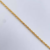 Pulso Lazo 1.85gr / 19cm / 2.2mm Oro Amarillo +3 18K $