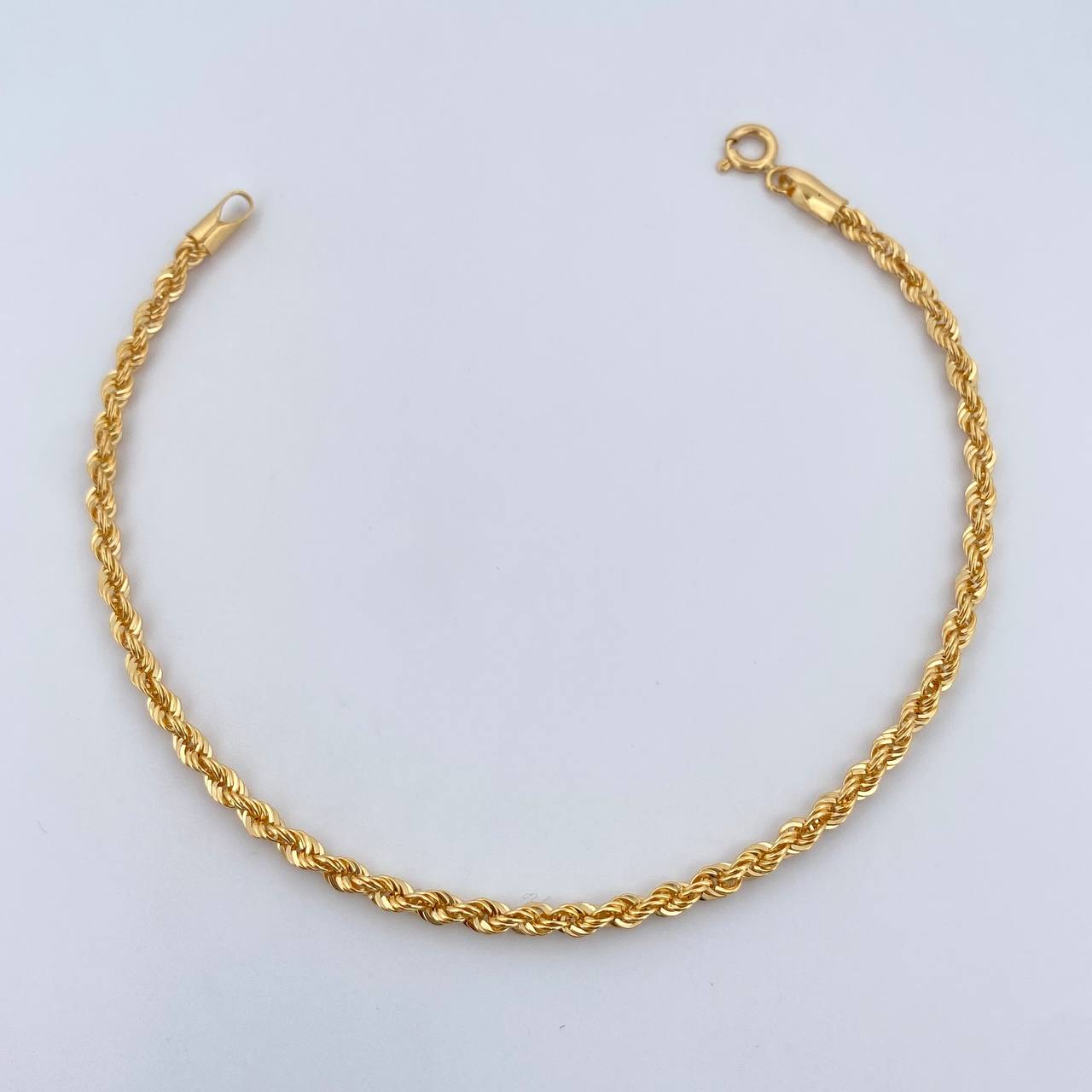 Pulso Lazo 1.85gr / 19cm / 2.2mm Oro Amarillo +3 18K $