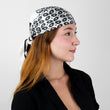 Pañoleta bandana Gold Lovers blanca