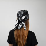 Pañoleta bandana Gold Lovers negra
