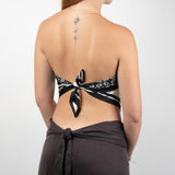 Pañoleta bandana Gold Lovers negra